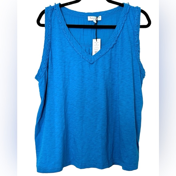 Michael Stars Tops - Michael Stars NWT Dina Fabric Mix V-neck tank